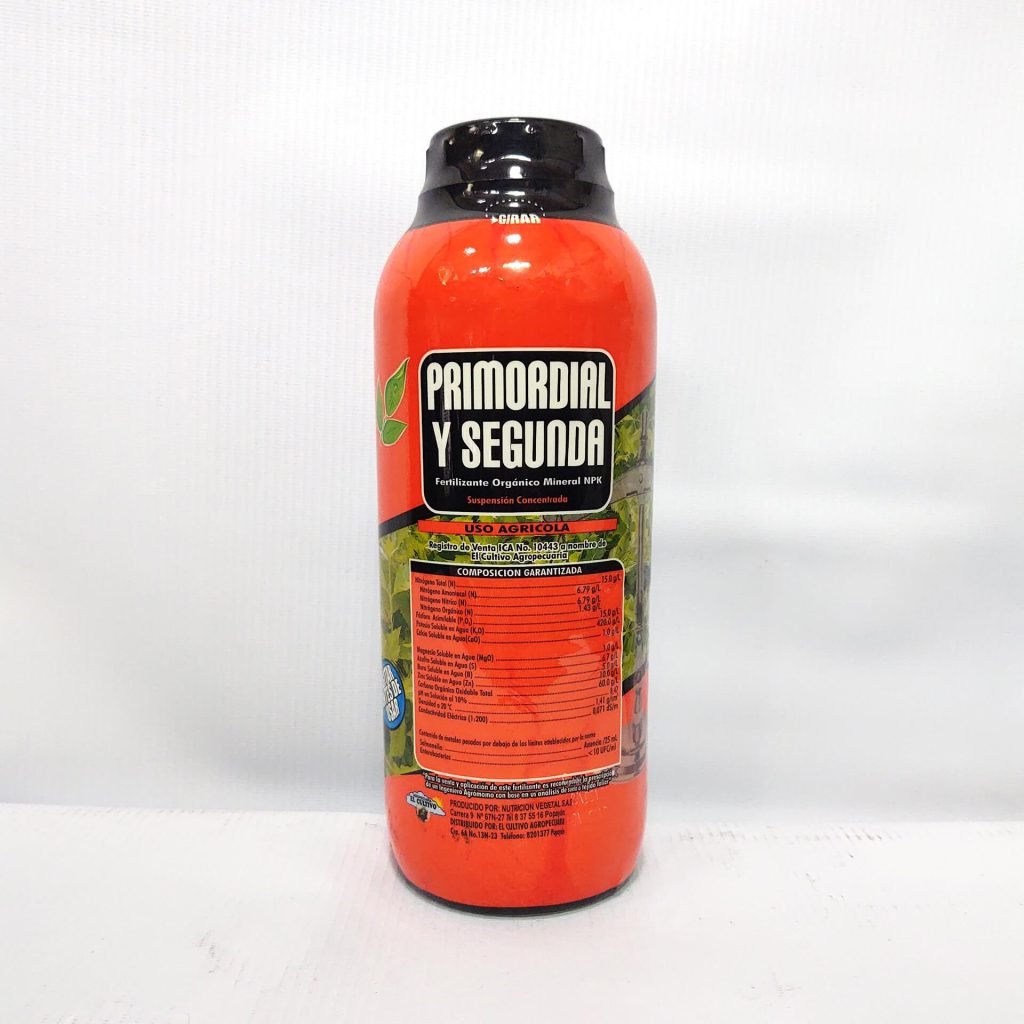 Primordial Y Segunda Litro Nutricion Vegetal