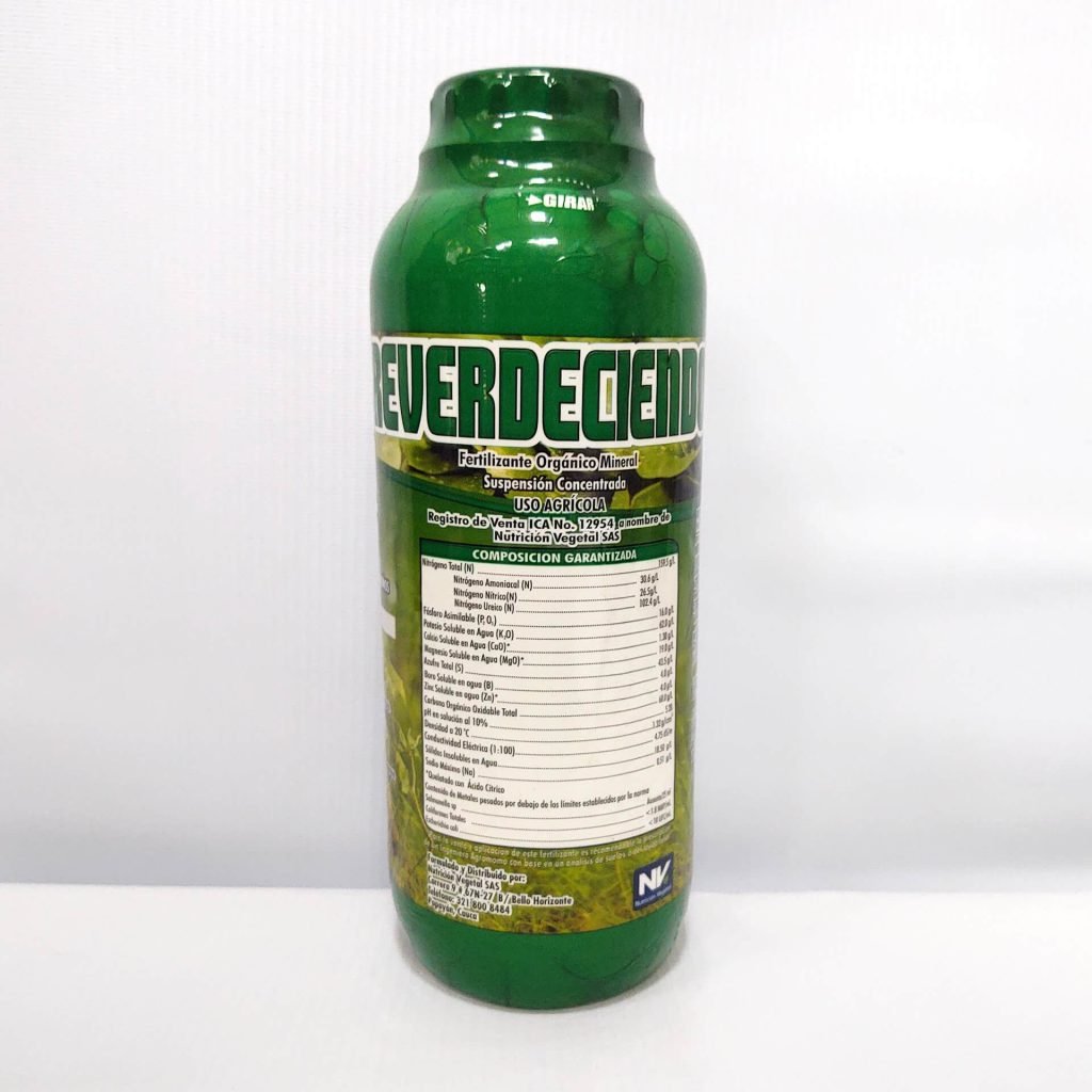 Reverdeciendo Litro Nutricion Vegetal